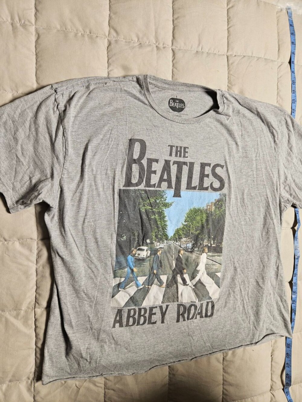 Beatles Abbey Road Graphic T-Shirt 2XL Hybrid Apparel